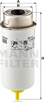 Mann-Filter WK 8154 - Filter za gorivo www.molydon.hr