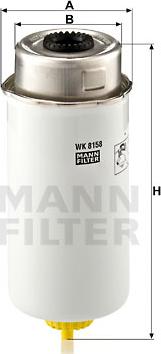 Mann-Filter WK 8158 - Filter za gorivo www.molydon.hr