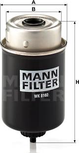 Mann-Filter WK 8102 - Filter za gorivo www.molydon.hr