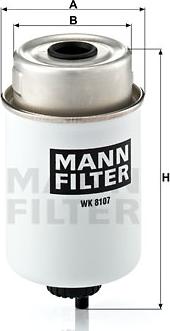 Mann-Filter WK 8107 - Filter za gorivo www.molydon.hr