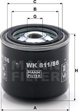 Mann-Filter WK 811/86 - Filter za gorivo www.molydon.hr