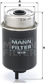 Mann-Filter WK 8185 - Filter za gorivo www.molydon.hr