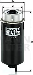 Mann-Filter WK 8170 - Filter za gorivo www.molydon.hr