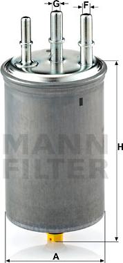 Mann-Filter WK 829/7 - Filter za gorivo www.molydon.hr