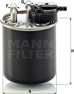 Mann-Filter WK 820/21 - Filter za gorivo www.molydon.hr