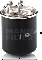 Mann-Filter WK 820/2 x - Filter za gorivo www.molydon.hr