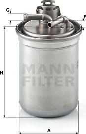 Mann-Filter WK 823/3 x - Filter za gorivo www.molydon.hr