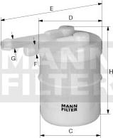 Mann-Filter WK 32/4 - Filter za gorivo www.molydon.hr