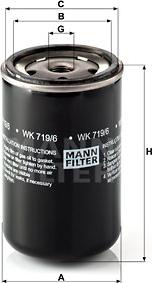 Mann-Filter WK 719/6 - Filter za gorivo www.molydon.hr