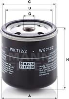Mann-Filter WK 712/2 - Filter za gorivo www.molydon.hr