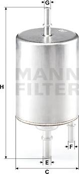 Mann-Filter WK 720/4 - Filter za gorivo www.molydon.hr