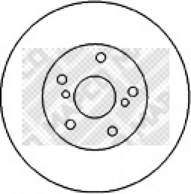 Mapco 45551 - Kočioni disk www.molydon.hr