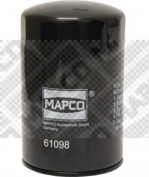 Mapco 61098 - Filter za ulje www.molydon.hr