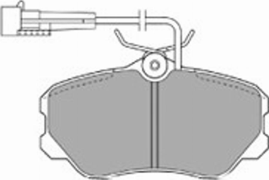 Mapco 6290 - Komplet Pločica, disk-kočnica www.molydon.hr