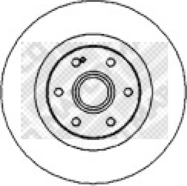 Mapco 15970 - Kočioni disk www.molydon.hr