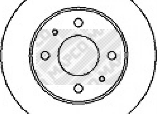 Mapco 15501 - Kočioni disk www.molydon.hr