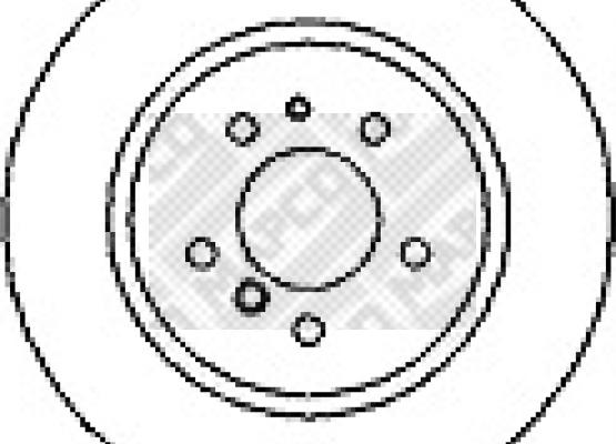 Mapco 15653 - Kočioni disk www.molydon.hr