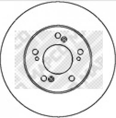 Mapco 15625 - Kočioni disk www.molydon.hr