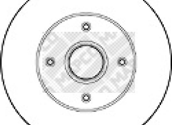Mapco 15124 - Kočioni disk www.molydon.hr