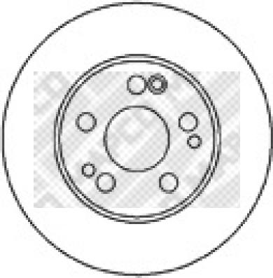 Mapco 15802 - Kočioni disk www.molydon.hr