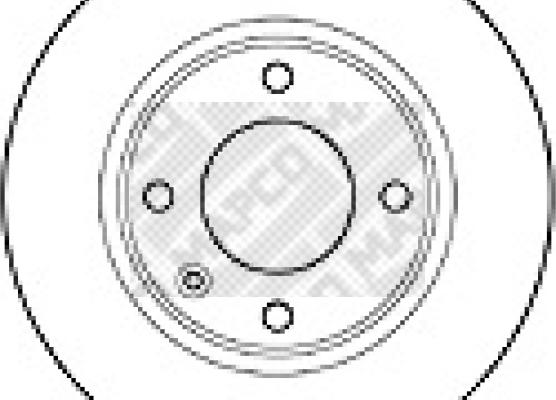 Mapco 15307 - Kočioni disk www.molydon.hr