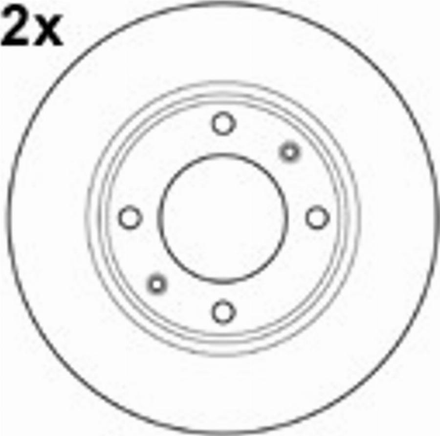 Mapco 153162 - Kočioni disk www.molydon.hr