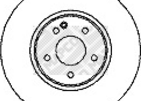 Mapco 15790 - Kočioni disk www.molydon.hr