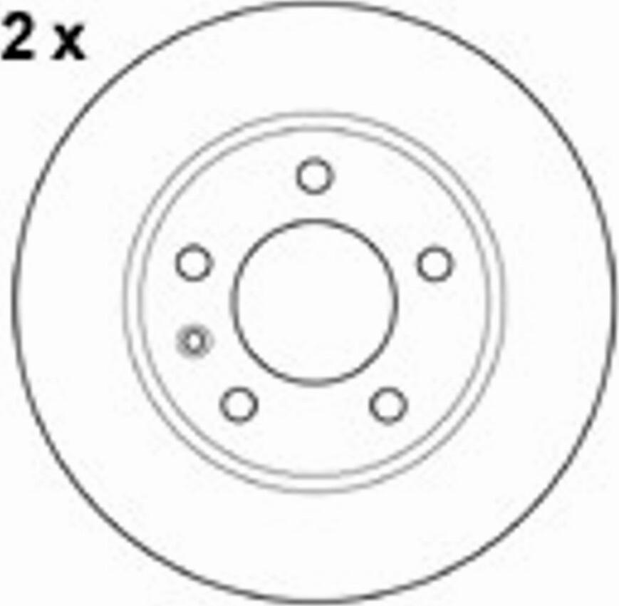 Mapco 157452 - Kočioni disk www.molydon.hr