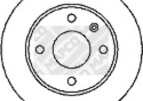 Mapco 15726 - Kočioni disk www.molydon.hr