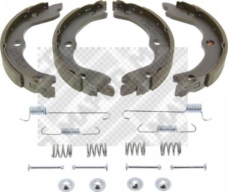 Mapco 8568/1 - Komplet kočionih obloga, rucna kočnica www.molydon.hr