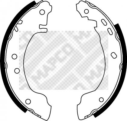 Mapco 8520 - Komplet kočnica, bubanj kočnice www.molydon.hr