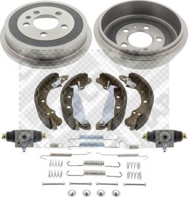 Mapco 35709/1 - Komplet kočnica, bubanj kočnice www.molydon.hr