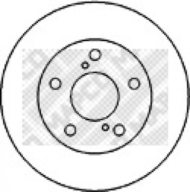 Mapco 25566 - Kočioni disk www.molydon.hr