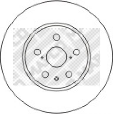 Mapco 25560 - Kočioni disk www.molydon.hr