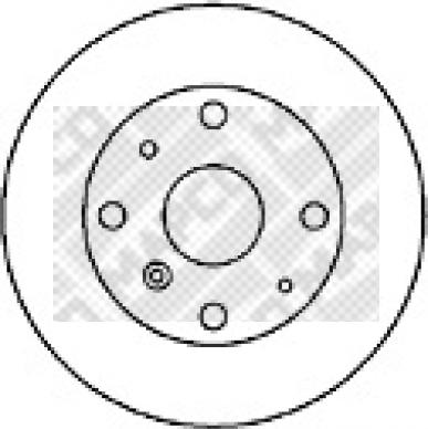 Mapco 25507 - Kočioni disk www.molydon.hr