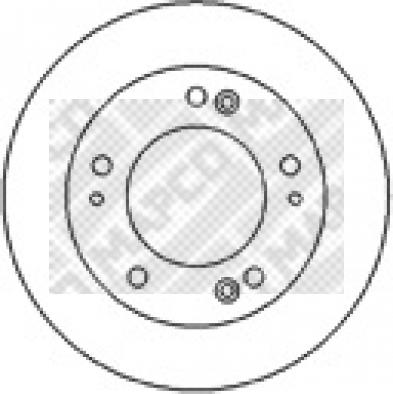 Mapco 25570 - Kočioni disk www.molydon.hr