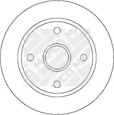 Mapco 25032 - Kočioni disk www.molydon.hr