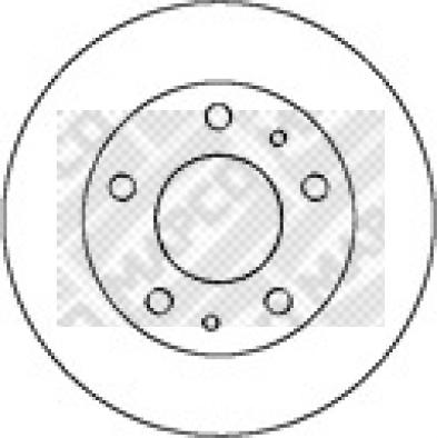 Mapco 25037 - Kočioni disk www.molydon.hr