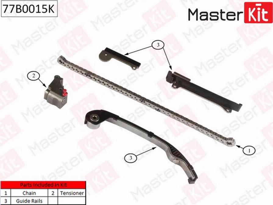 MasterKit 77B0015K - Set lanaca razvod i natezači www.molydon.hr