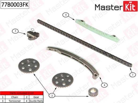 MasterKit 77B0036FK - Komplet Ležaja kotača www.molydon.hr