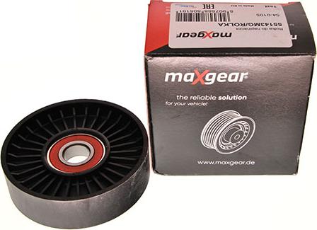 Maxgear 54-0105 - Vodeći valjak , klinasti rebrasti remen  www.molydon.hr