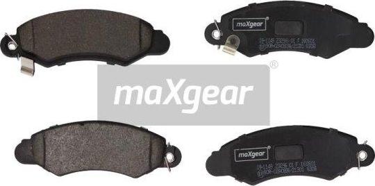 Maxgear 19-1149 - Komplet Pločica, disk-kočnica www.molydon.hr