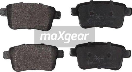 Maxgear 19-1108 - Komplet Pločica, disk-kočnica www.molydon.hr