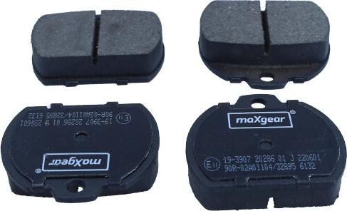 Maxgear 19-3907 - Komplet Pločica, disk-kočnica www.molydon.hr