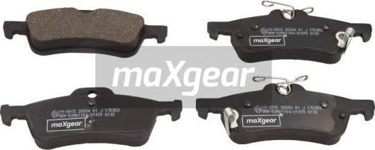 Maxgear 19-3015 - Komplet Pločica, disk-kočnica www.molydon.hr