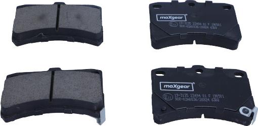 Maxgear 19-3135 - Komplet Pločica, disk-kočnica www.molydon.hr