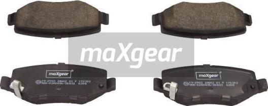 Maxgear 19-2993 - Komplet Pločica, disk-kočnica www.molydon.hr