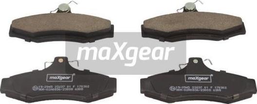 Maxgear 19-2945 - Komplet Pločica, disk-kočnica www.molydon.hr