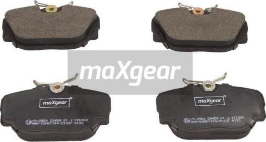 Maxgear 19-2954 - Komplet Pločica, disk-kočnica www.molydon.hr