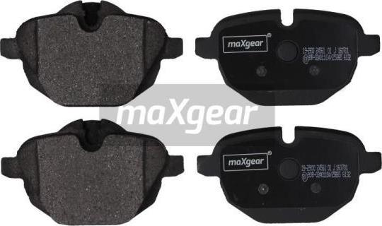 Maxgear 19-2900 - Komplet Pločica, disk-kočnica www.molydon.hr